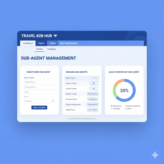 Alt acentelerinizi kolayca yönetin